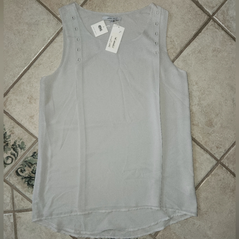 Sheer dressy tank